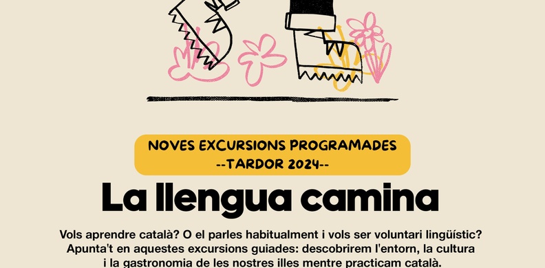 Programación nuevas excursiones de «La llengua camina» otoño 2024